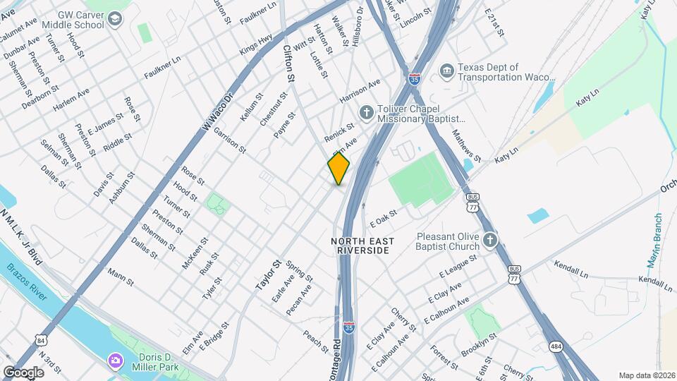 307 Church Map and Location Details