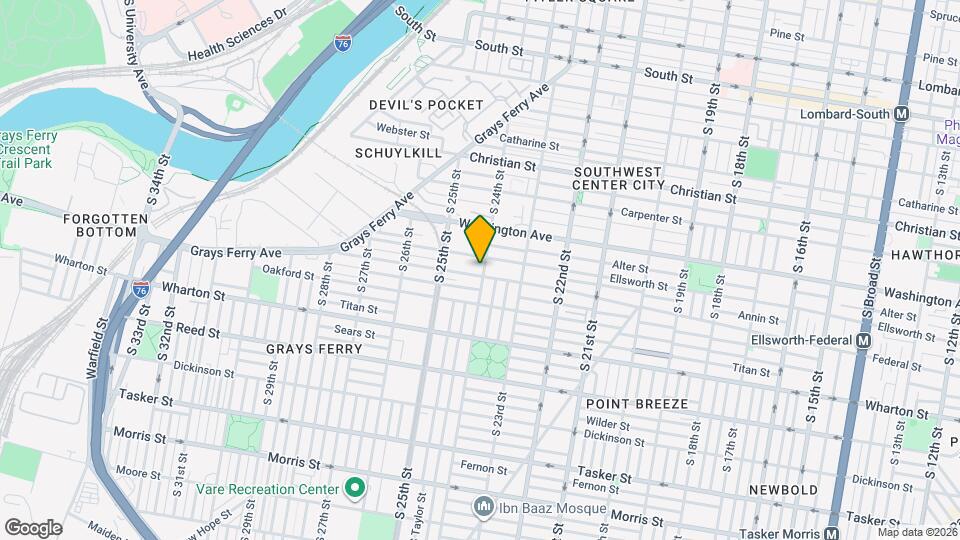 1138 S 24th St Map and Location Details