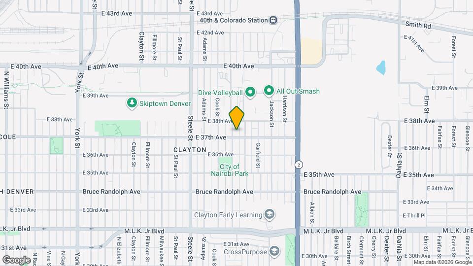 3710 N Madison St Map and Location Details