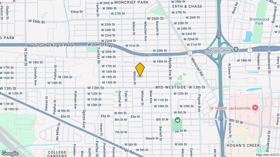 1504 15th St Map and Location Details