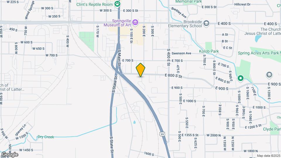 842 Artistic Cir Map and Location Details