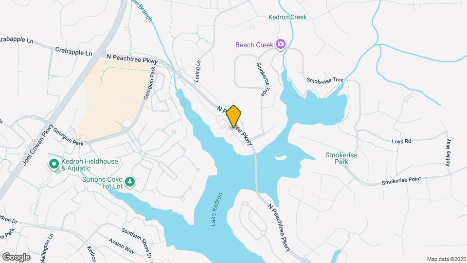125 N Cove Dr Map and Location Details