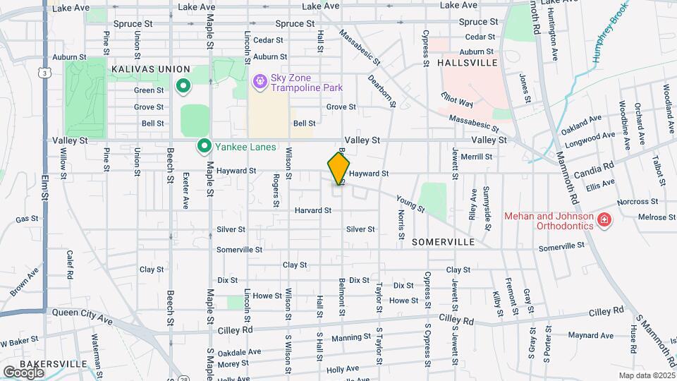 220 Belmont St Map and Location Details