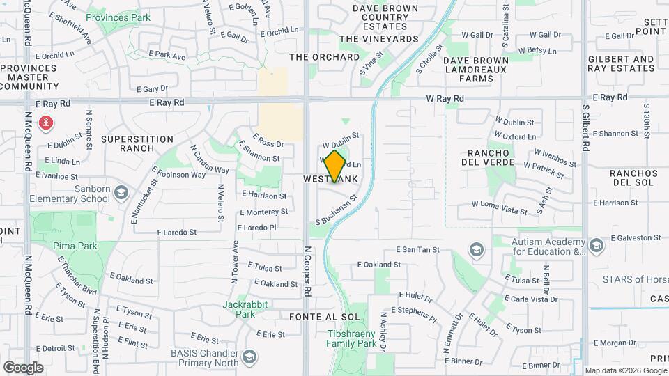 726 W Del Rio St Map and Location Details