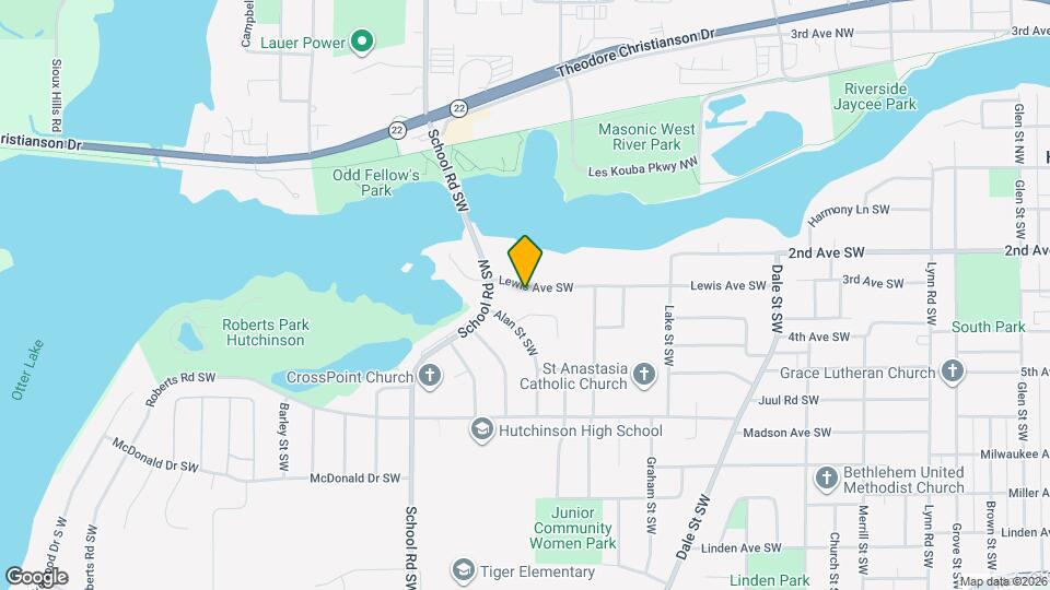 1120 Lewis Ave SW Map and Location Details