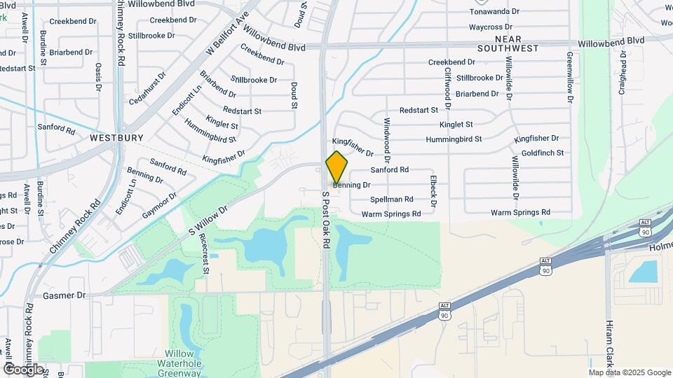 4861 Benning Dr Map and Location Details