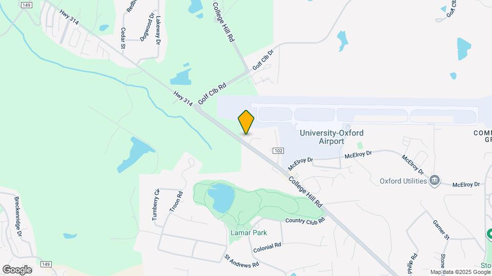 1141 College Hill Rd Map and Location Details