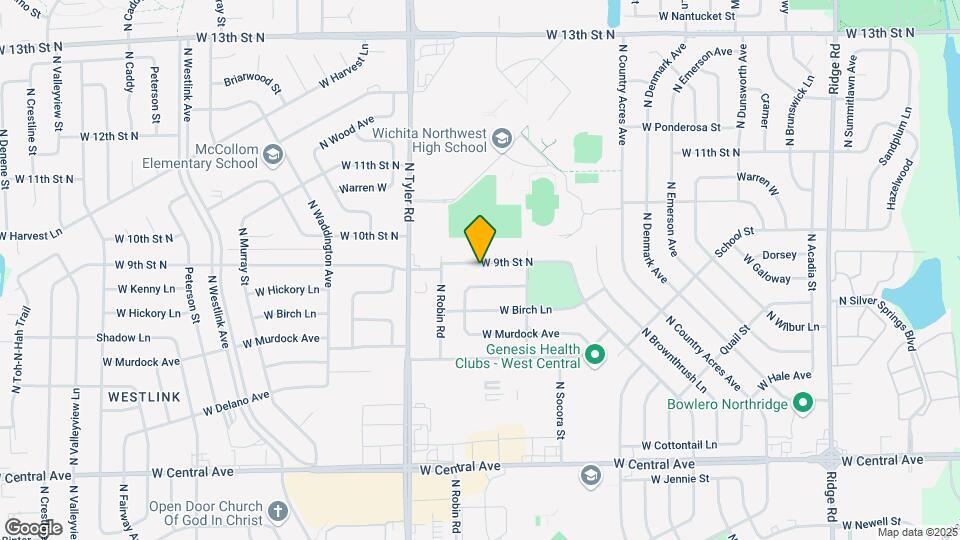 8515 W 9th St N Mapa y Detalles de la Ubicación