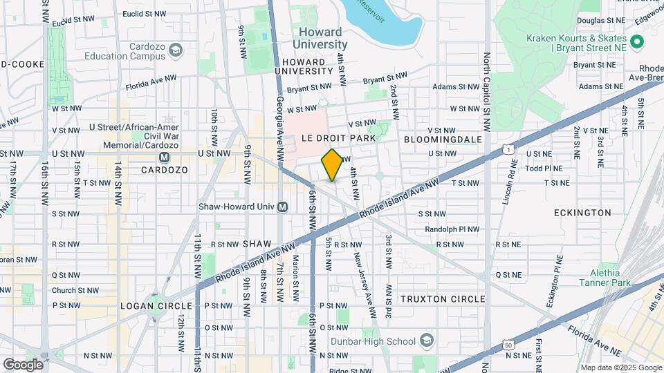 1852 5th St NW Map and Location Details