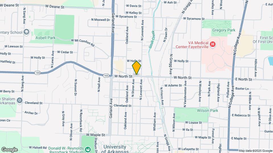 865 W North St Map and Location Details
