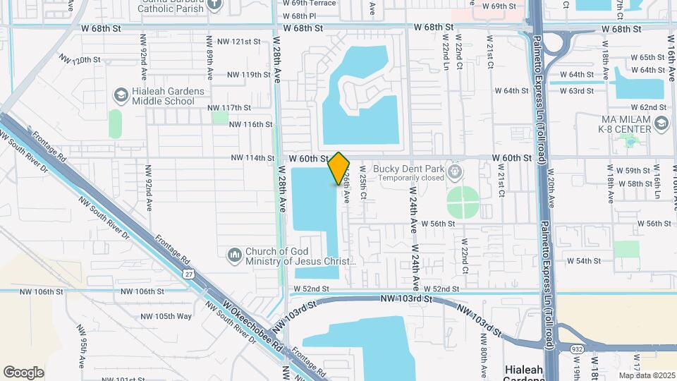 5782 W 26th Ave Map and Location Details