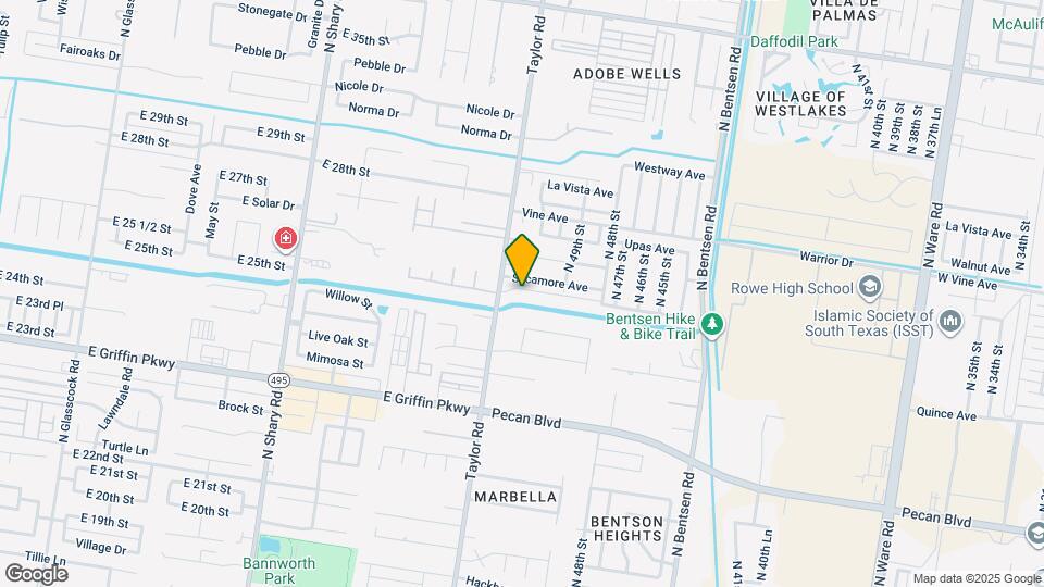 5121 Sequoia Ave Map and Location Details