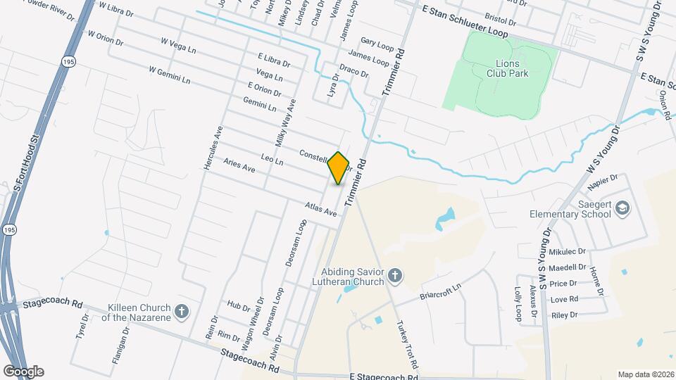 5801 Luminous Ln Map and Location Details