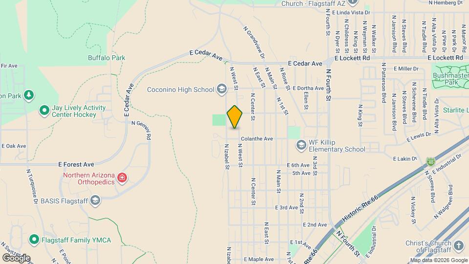 2511 West St Map and Location Details