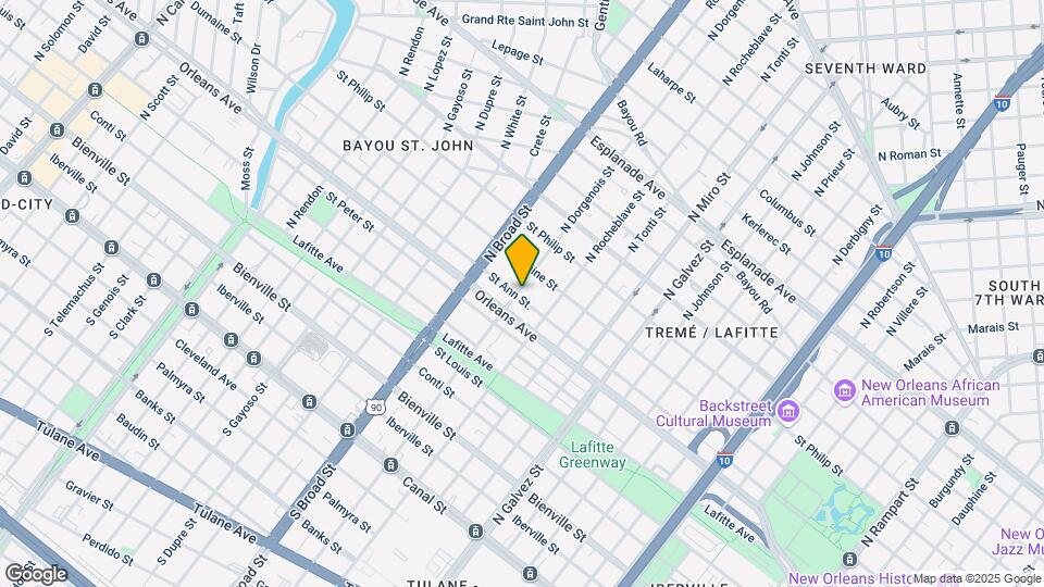2553 Saint Ann St Mapa y Detalles de la Ubicación