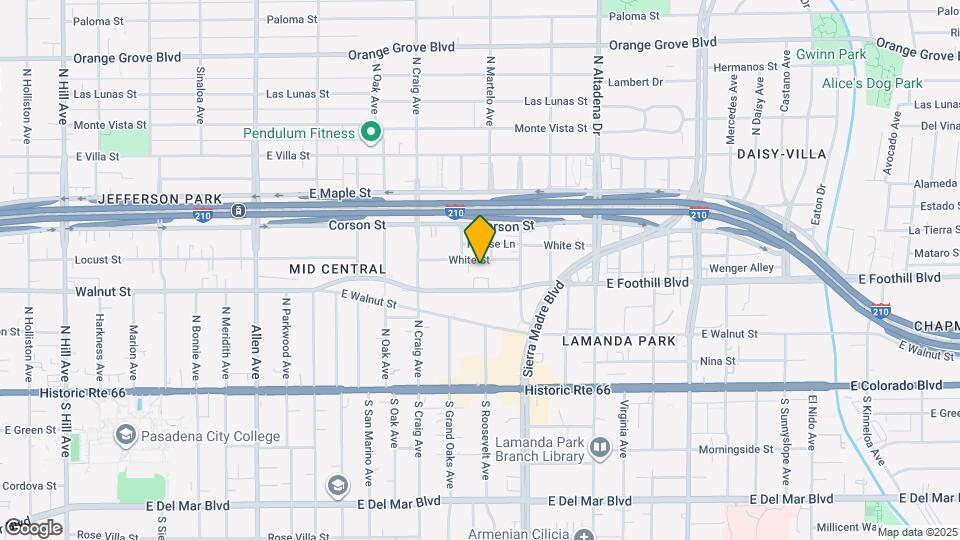 2270 White St Map and Location Details