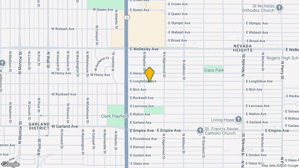 110 E Longfellow Ave, Unit 110 UNIT Map and Location Details