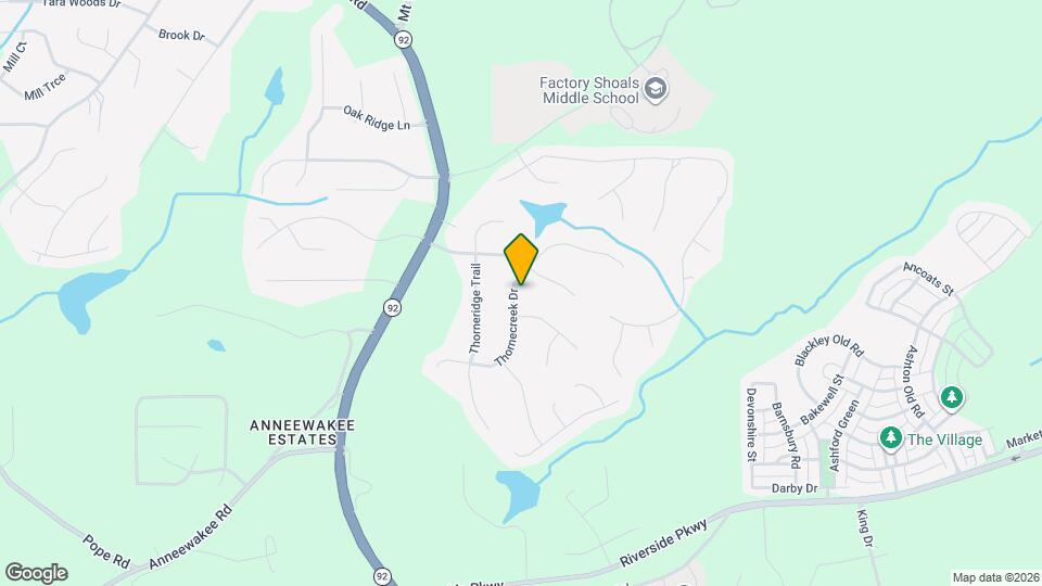 3222 Thornecreek Dr Map and Location Details
