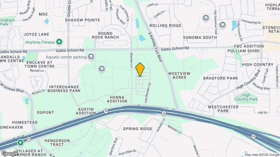 2912 Cotton Gin Dr Map and Location Details