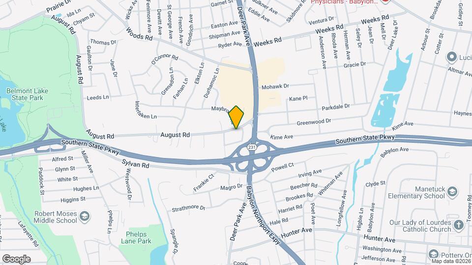 1214 August Rd Map and Location Details