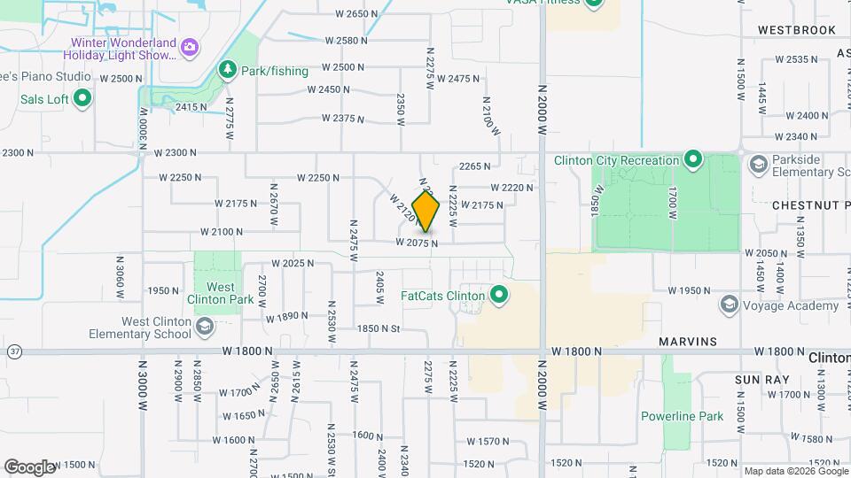 2292 W 2075 N Map and Location Details