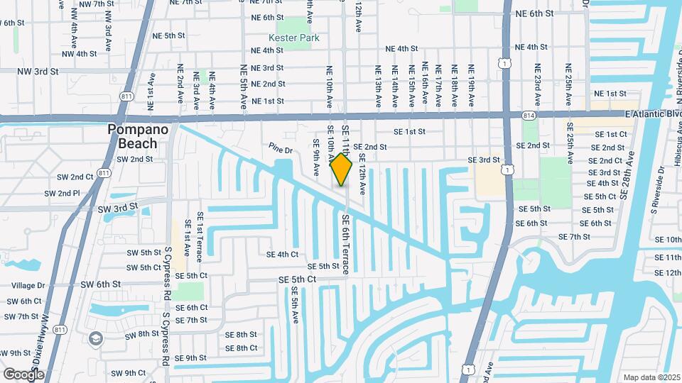 Pine Drive Villas Map and Location Details