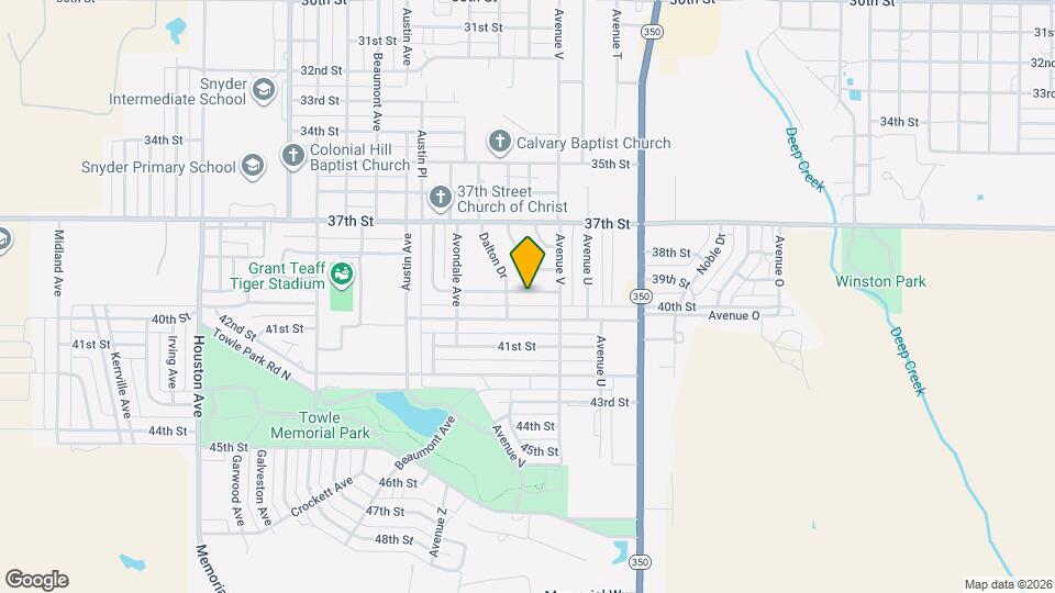 2250 Sunset Ave Map and Location Details