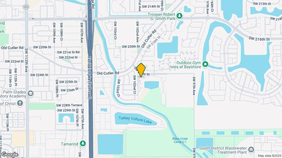 22433 SW 102nd Ave Map and Location Details