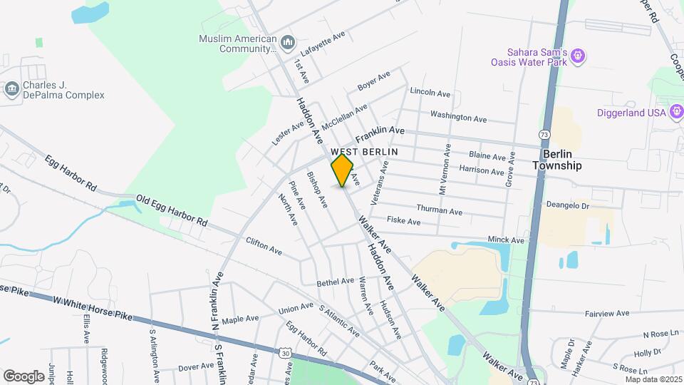 175 Haddon Ave Map and Location Details