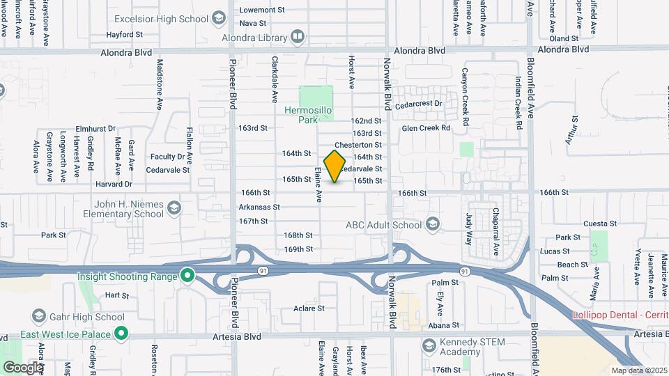 12029 166th St Map and Location Details