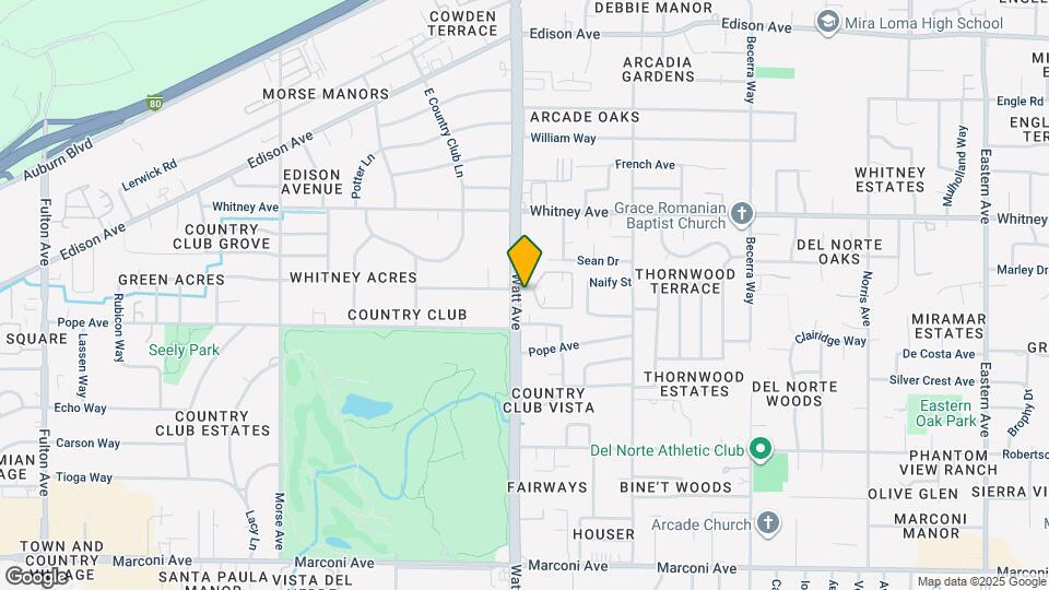 3605 Larchmont Square Ln Map and Location Details