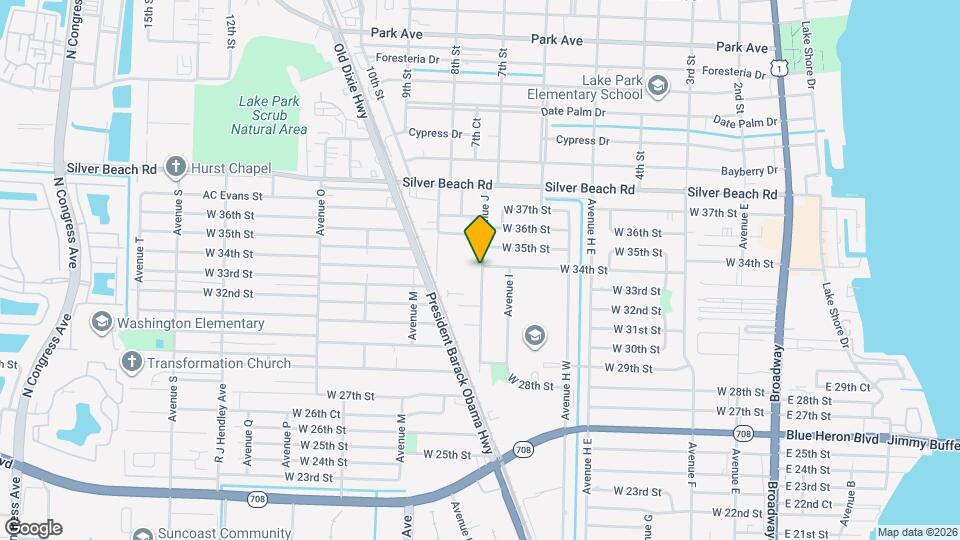 3255 Avenue J Map and Location Details