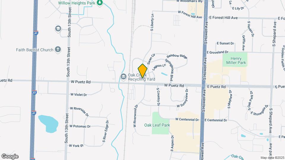 Wood Creek Apartments Map and Location Details