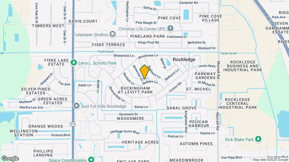 976 Brewster Ln Map and Location Details
