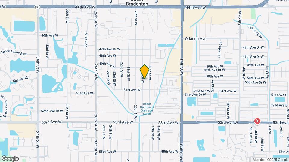 5005 19th St W-Unit -A Map and Location Details