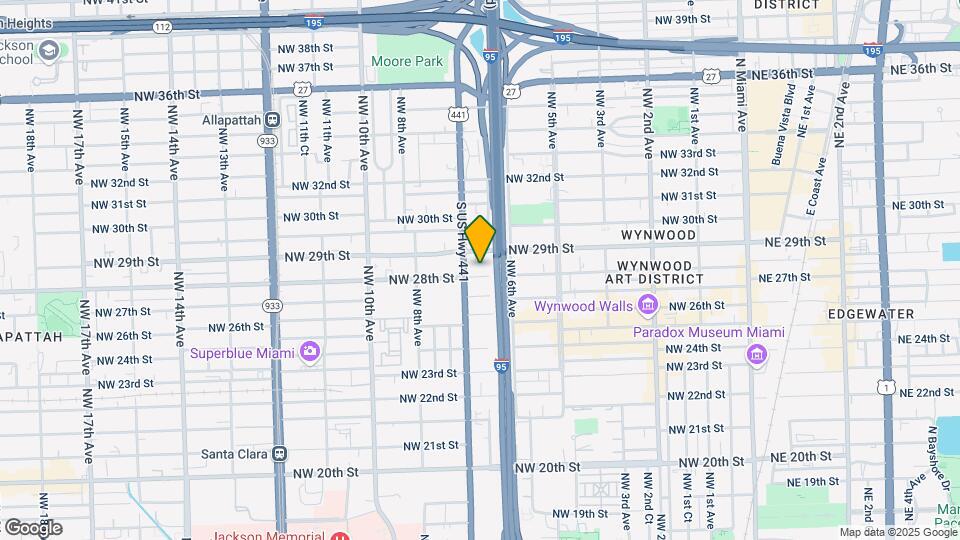 669 NW 28th St Map and Location Details