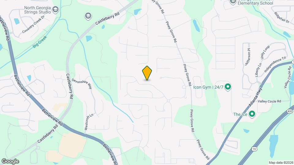 5740 CRESTWICK Mapa y Detalles de la Ubicación