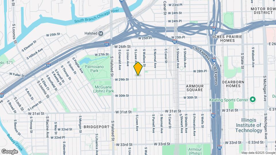 2859 S Lowe Ave Mapa y Detalles de la Ubicación