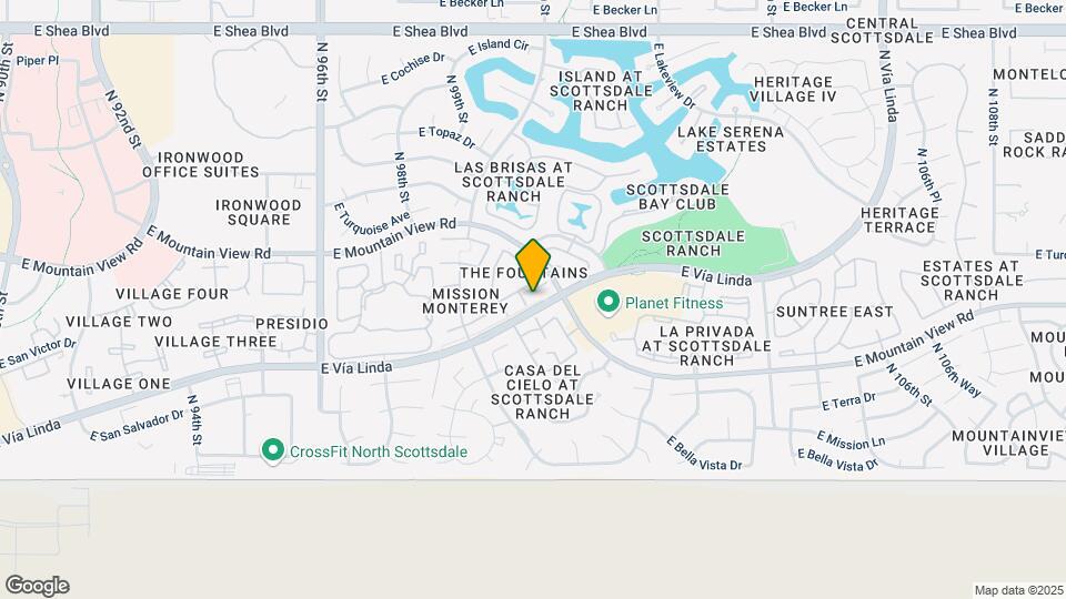 10017 E Mountain View Rd Mapa y Detalles de la Ubicación
