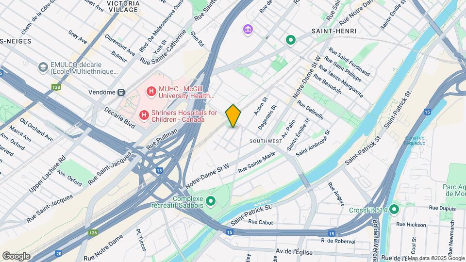 5031 Turcot Rue Map and Location Details
