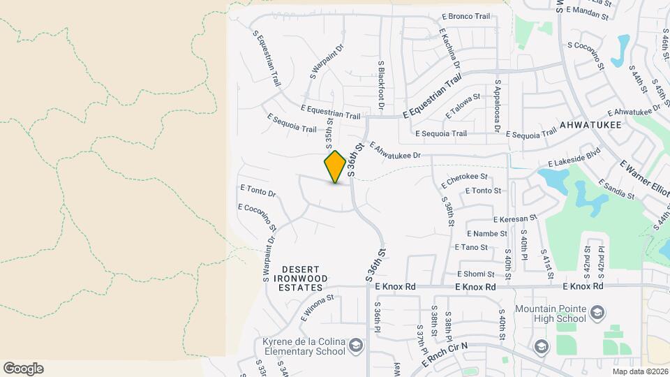 3521 E Cherokee St Map and Location Details