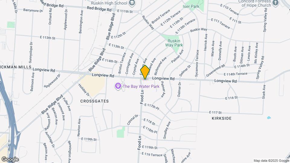 7401 Longview Rd Map and Location Details