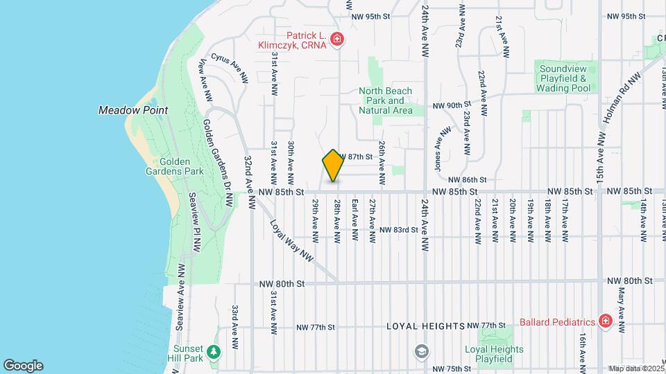 8501 28th Ave NW Map and Location Details