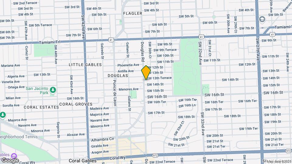 1367 SW 37th Ave Map and Location Details