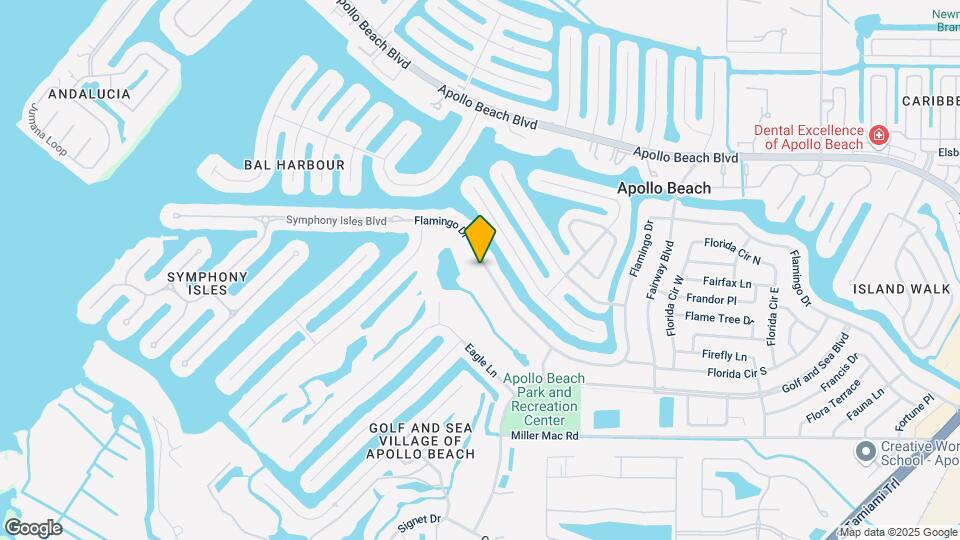 738 Flamingo Dr Map and Location Details