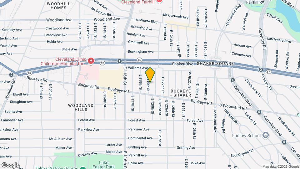 2827 E 119th St Map and Location Details