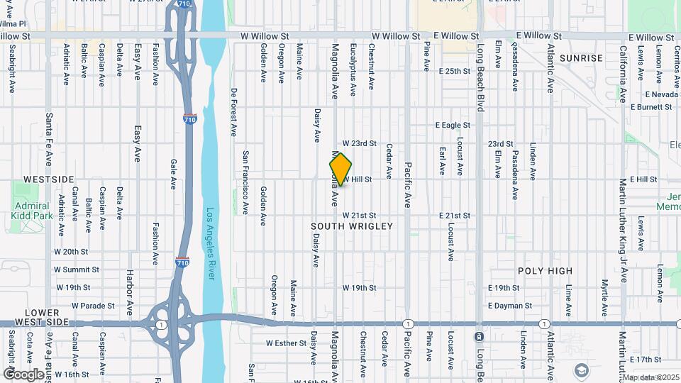 2160-2178 Magnolia Ave Mapa y Detalles de la Ubicación