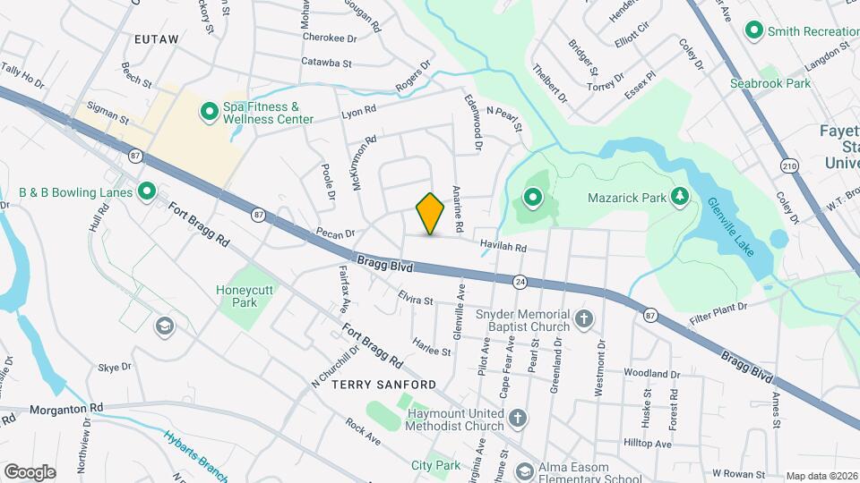 810 Anarine Rd Map and Location Details