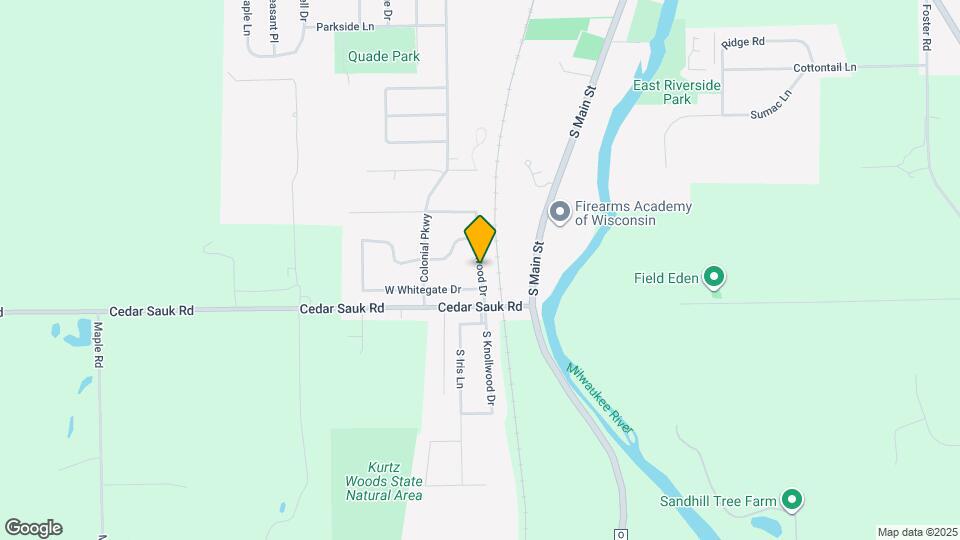 1038 S Knollwood Dr, Unit 1038 Lower Map and Location Details