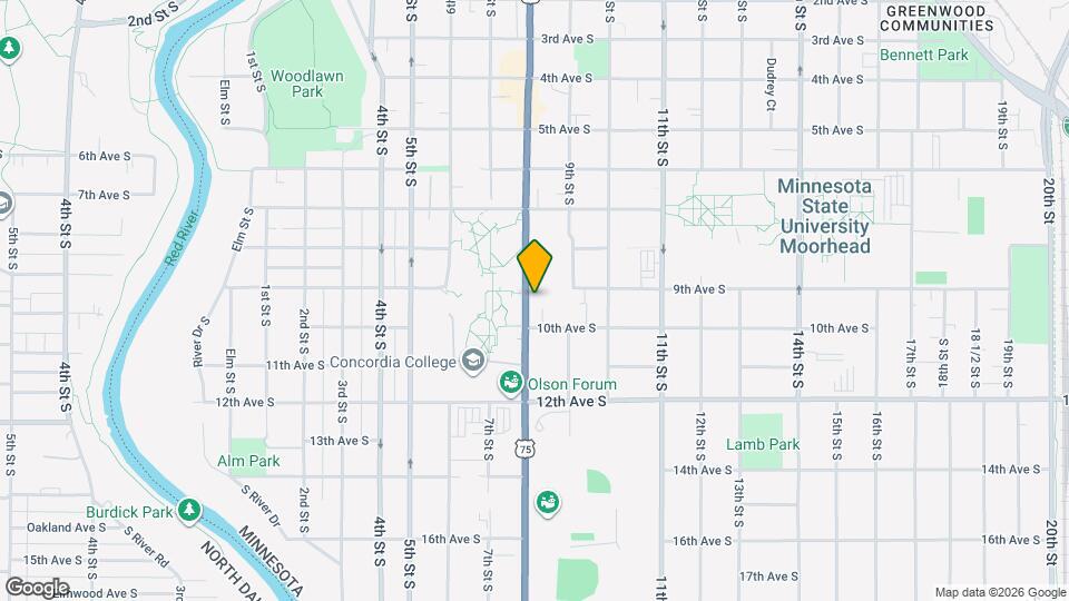 908 8th St S, Unit 12 Map and Location Details